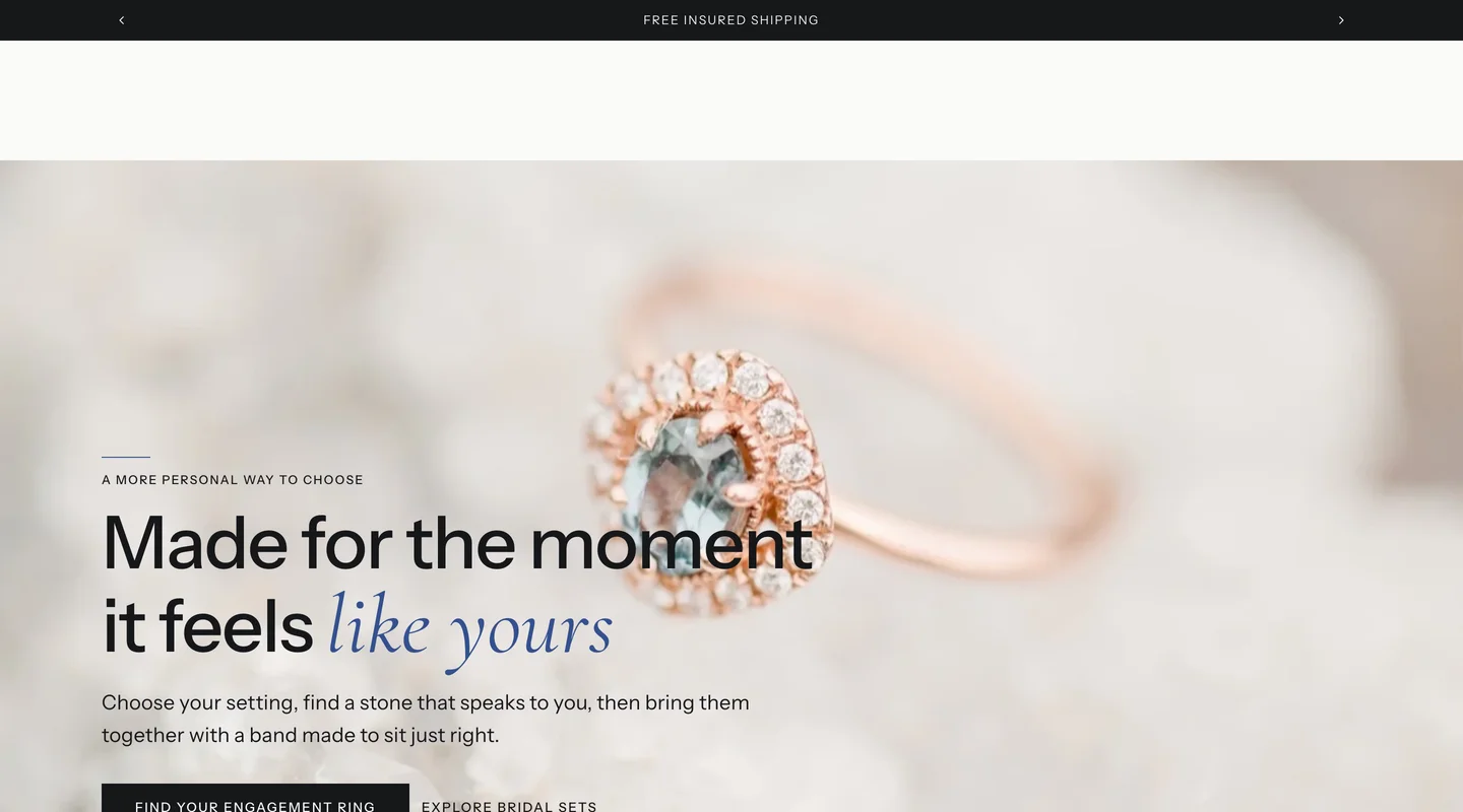 Aurel theme storefront preview